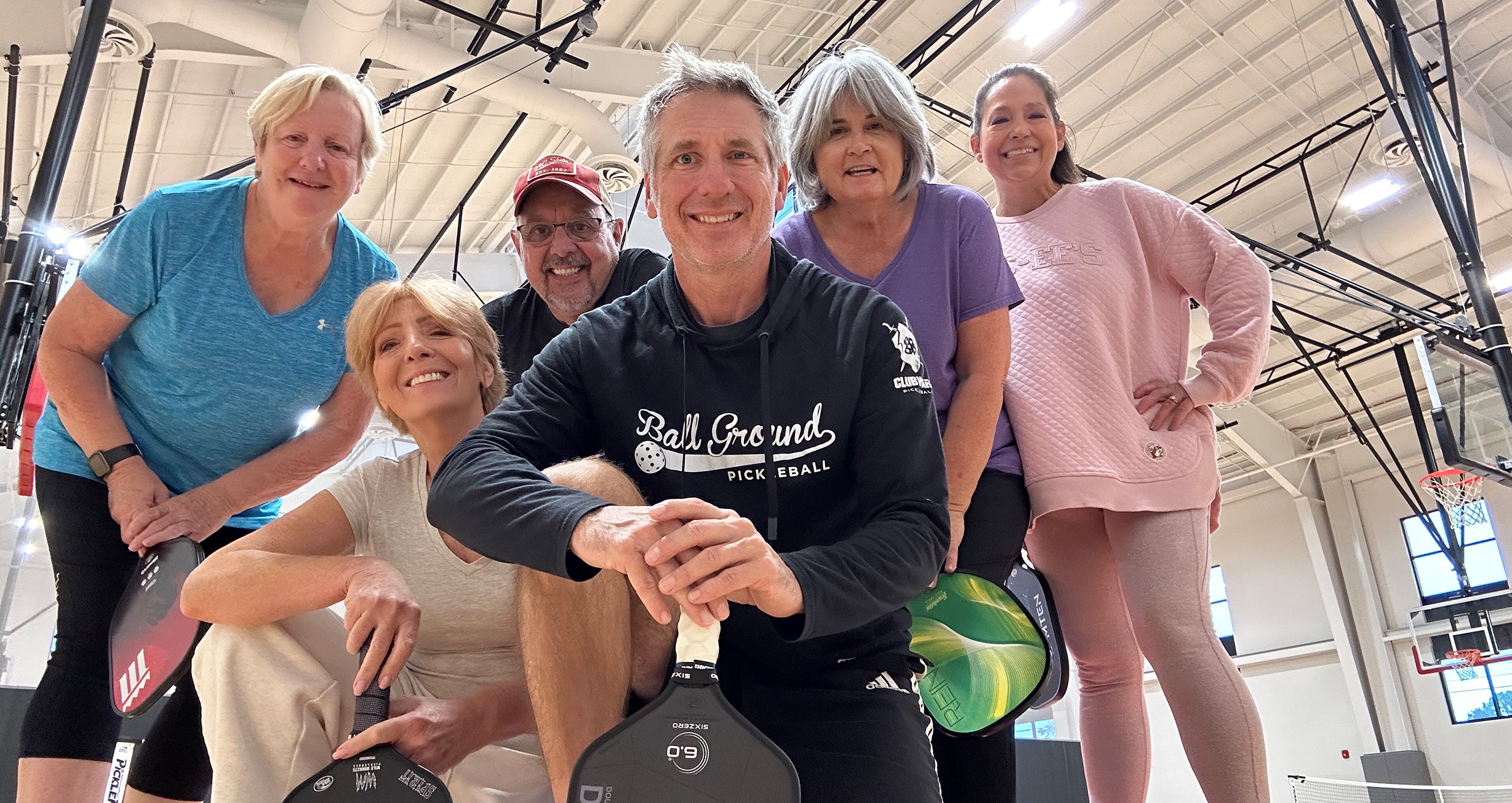 Pickleball class photo
